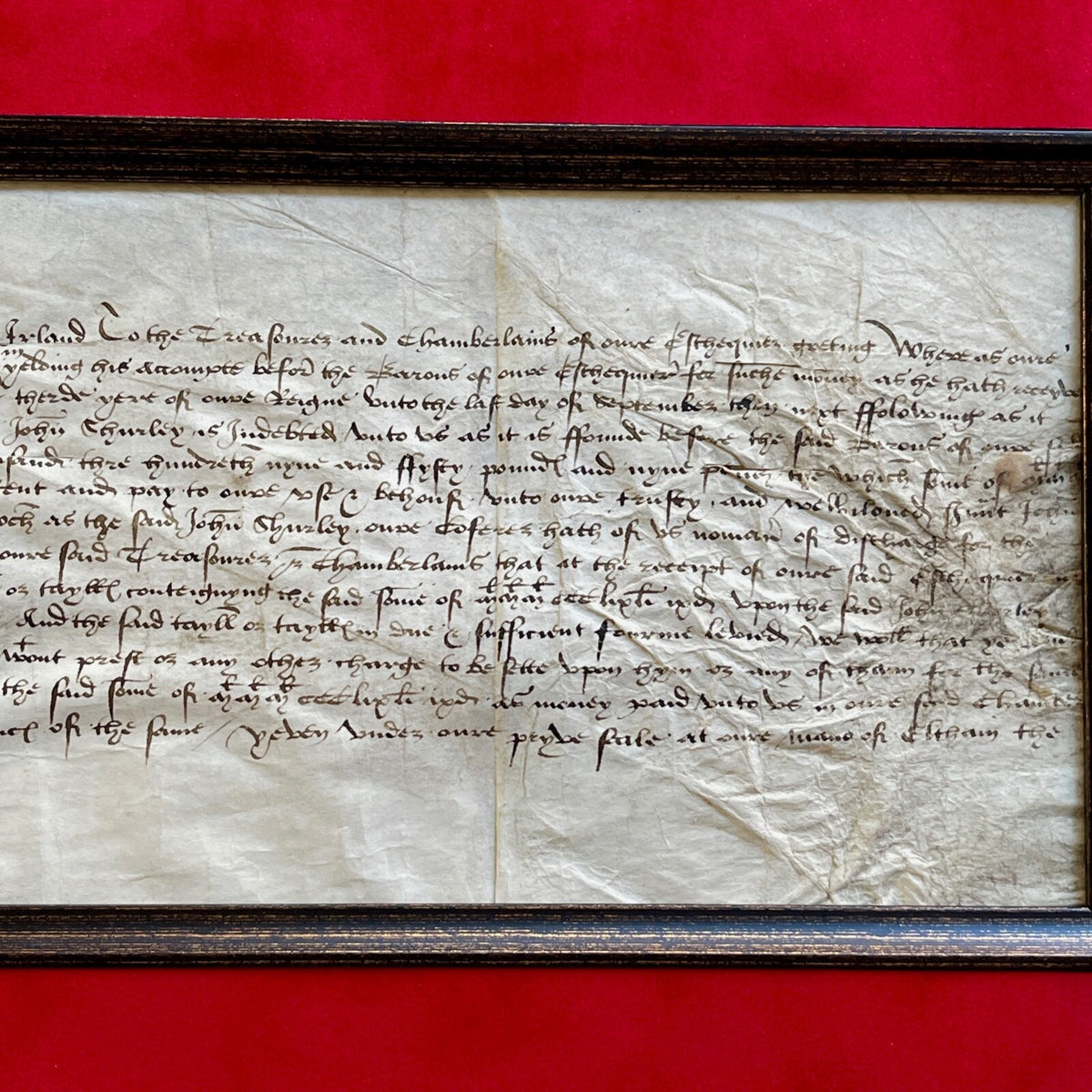 HENRY VIII * PSA/DNA * 1514 Royal Finance Autograph Document Signed * King of UK