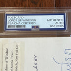 Edward VIII * PSA * Duke & Duchess of Windsor Autograph BUCKINGHAM PALACE Signed