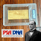 WILLIAM MCKINLEY * PSA/DNA Authentic Cut Signature OHIO Governor * POTUS