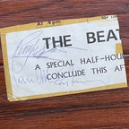 PAUL McCARTNEY + RINGO * JSA * Beatles AUTOGRAPH Cut Signatures SIGNED