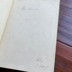 FLORENCE NIGHTINGALE * JSA * Autograph Book Signed & Gifted * Vol II French Rev