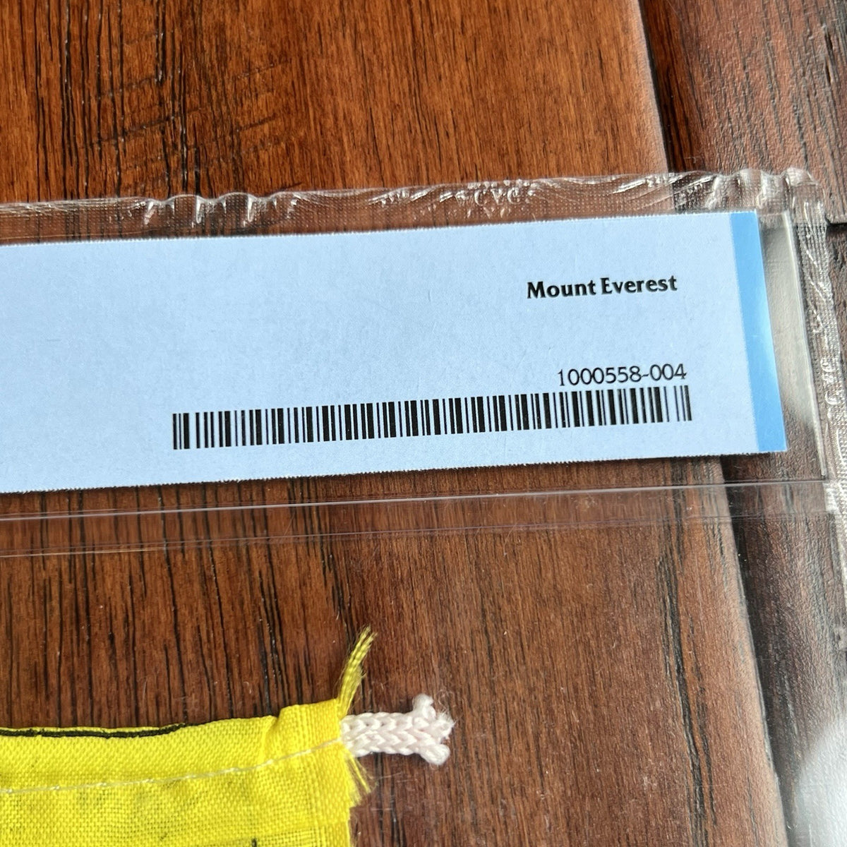 MOUNT EVEREST * CAG * GENUINE PRAYER FLAG ARTIFACT CARRIED TO SUMMIT 29029 FT