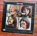 RINGO STARR * BAS *  BEATLES Autograph LET IT BE LP Album SIGNED
