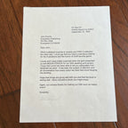 ALAN SHEPARD * JSA * Signed Letter RE: Golf Autograph * Astronaut Signature NASA