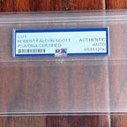 ROBERT FALCON SCOTT * PSA * Lost POLAR EXPLORER Autograph Signed * Vanished RIP