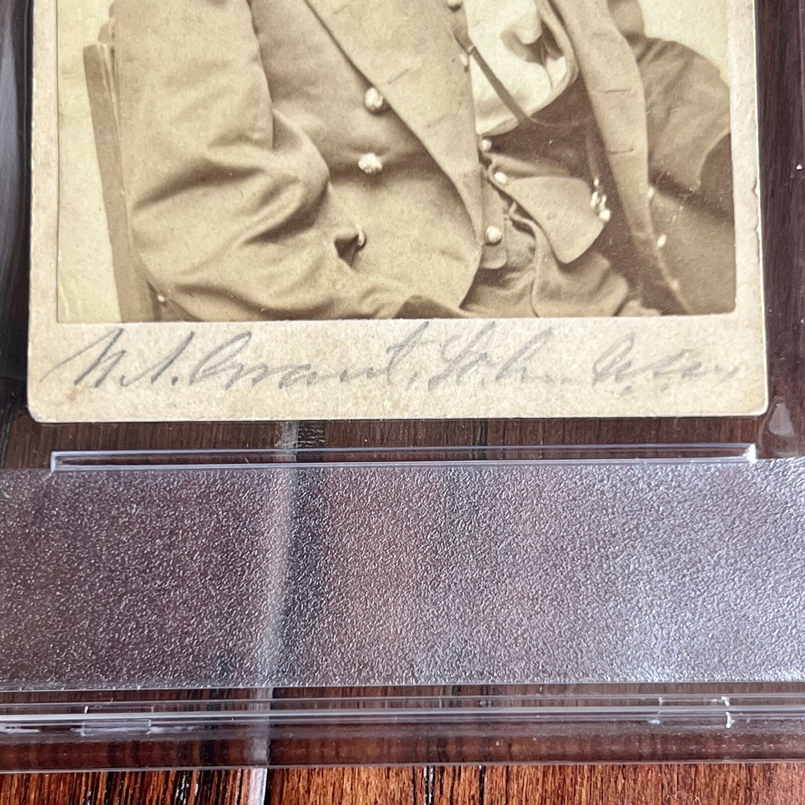 ULYSSES S. GRANT * PSA * Scarce AUTOGRAPH CDV Photo SIGNED Lieutenant General