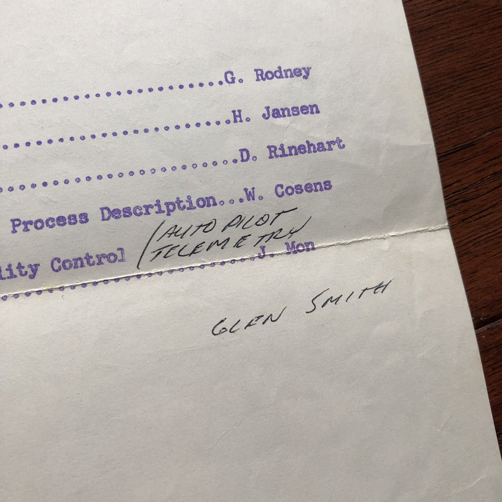 EDWARD H WHITE * Zarelli LOA * NASA ORIENTATION PAPERS + Autograph SPEECH 