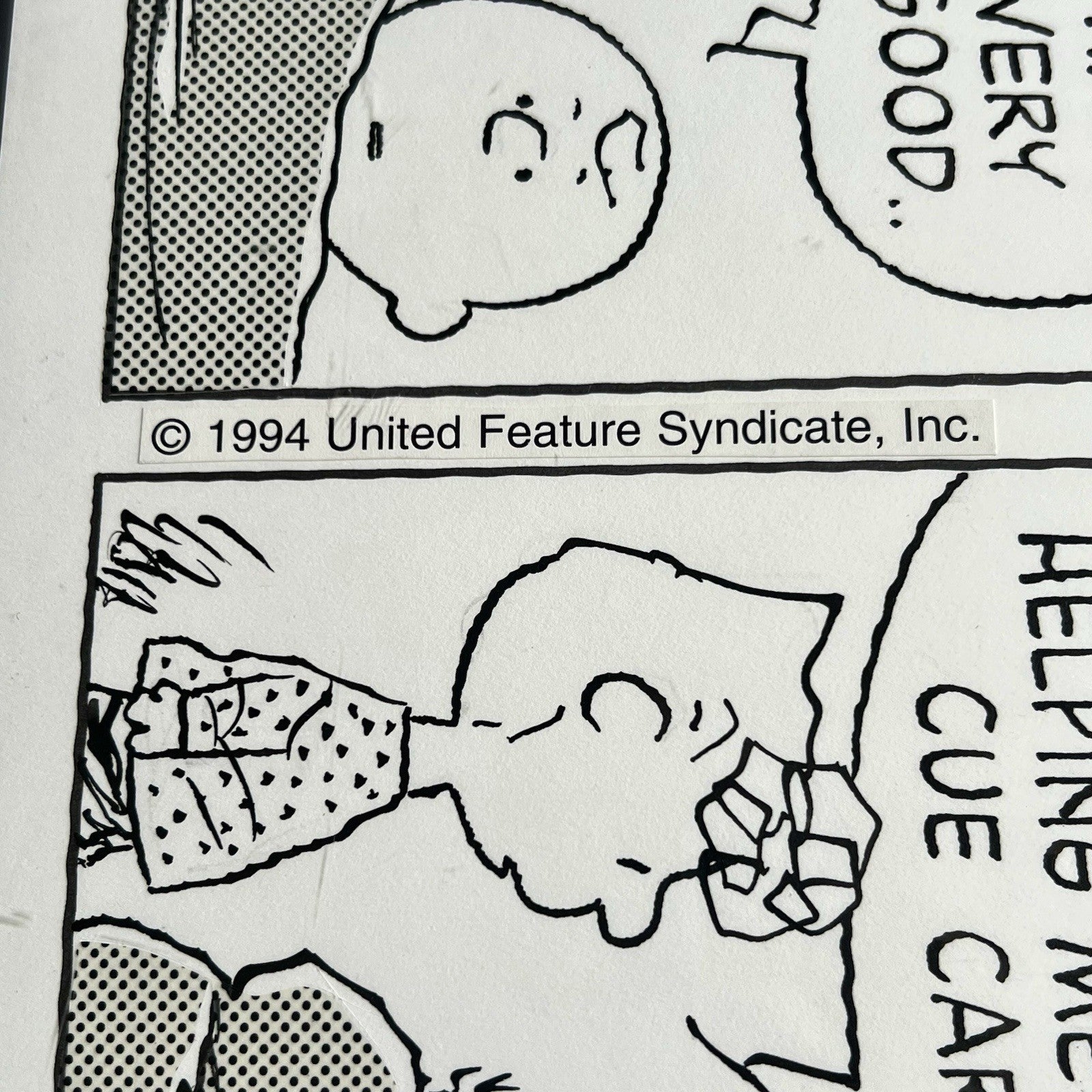 CHARLES SCHULZ * Original Signed Drawn Peanuts Artwork Comic Strip Autograph PSA