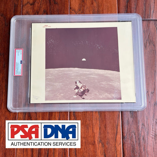 APOLLO 11 * PSA TYPE 1 PHOTOGRAPH * NASA Lunar Module EAGLE Earth's Moon