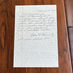 VIRGIL EARP * PSA * OK CORRAL Marshal AUTOGRAPH Loan Document SIGNED WYATT Bro