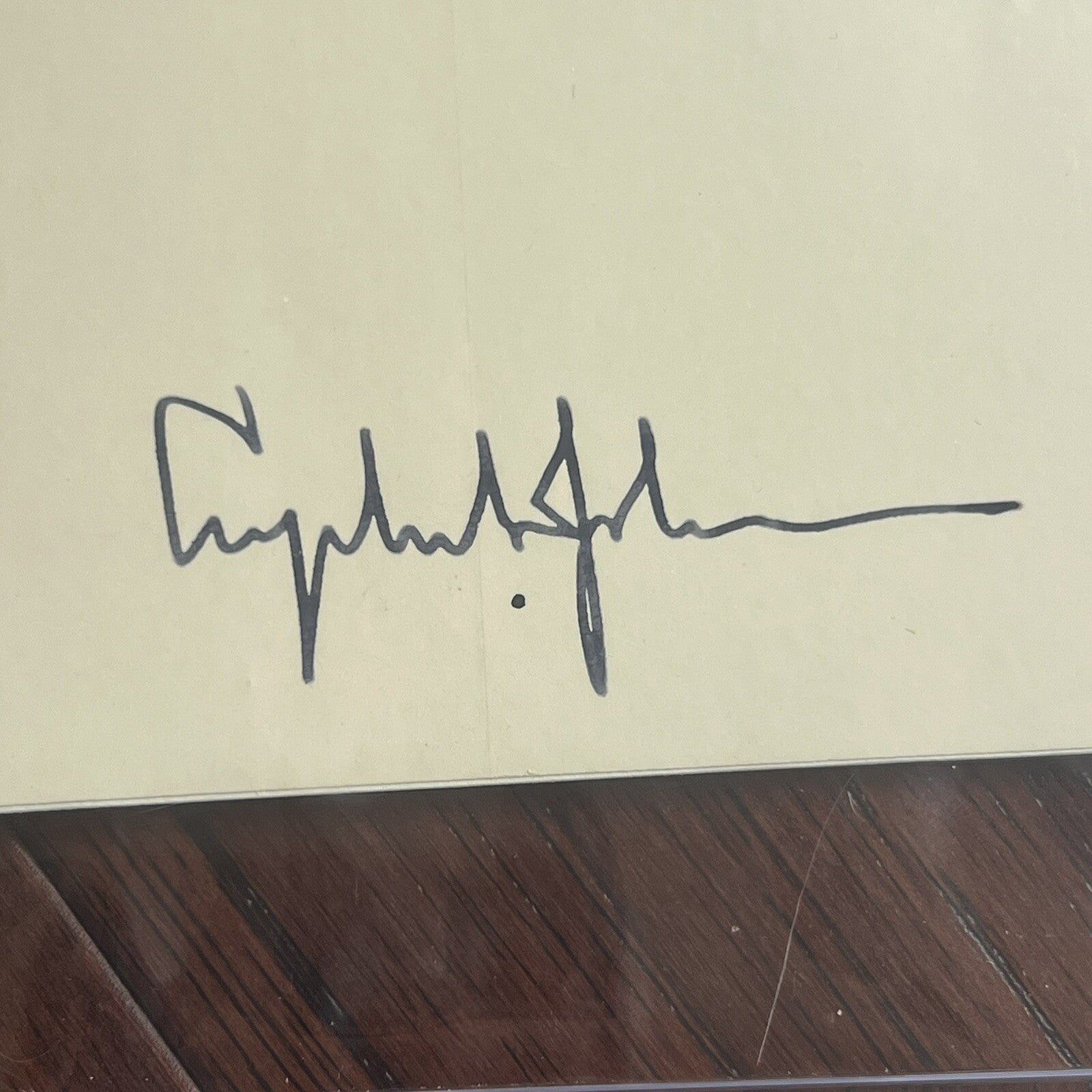 LYNDON B. JOHNSON * PSA/DNA * Autograph Bookplate Signed * LBJ President Seal