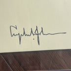 LYNDON B. JOHNSON * PSA/DNA * Autograph Bookplate Signed * LBJ President Seal