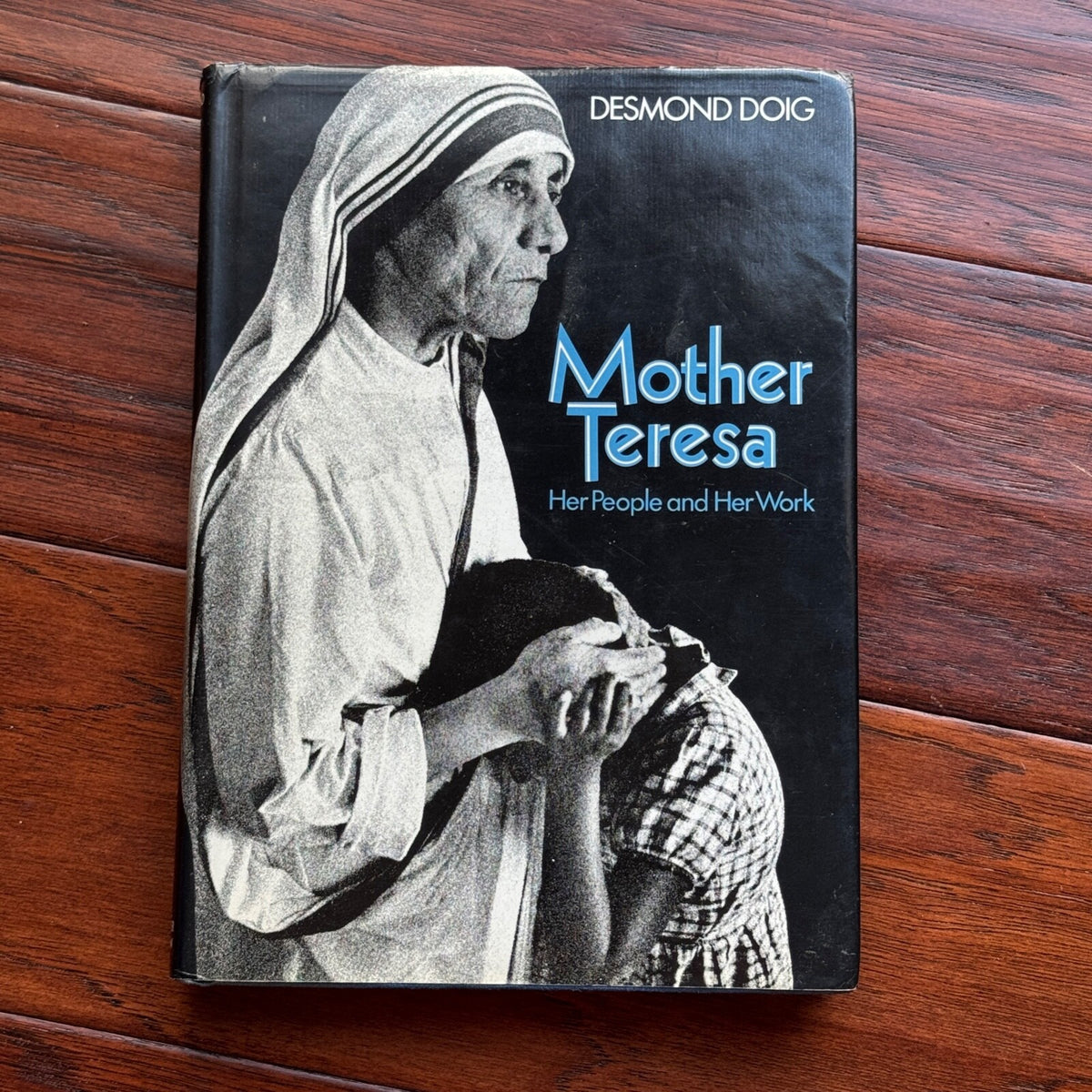 MOTHER TERESA * JSA *  1st Ed. Book Autograph BIOGRAPHY Signed * Catholic Saint
