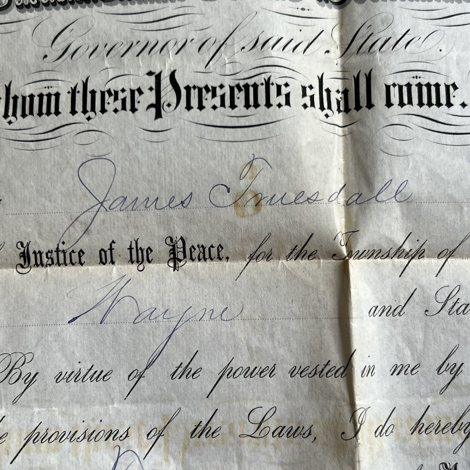 RUTHERFORD B. HAYES * JSA * Autograph State of Ohio Document Signed President