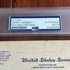 JOHN F. KENNEDY * PSA * Senate AUTOGRAPH WEDDING CAKE Letter SIGNED JFK