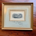 JOHN F. KENNEDY * JSA * as PRESIDENT autograph WHITE HOUSE Engraving signed