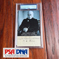 JOHN QUINCY ADAMS * PSA * Autograph Cut Signature Signed President Photo