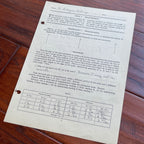 JOHN F. KENNEDY * Physics Lab Notebook Page * Signed by LEM BILLINGS Autograph