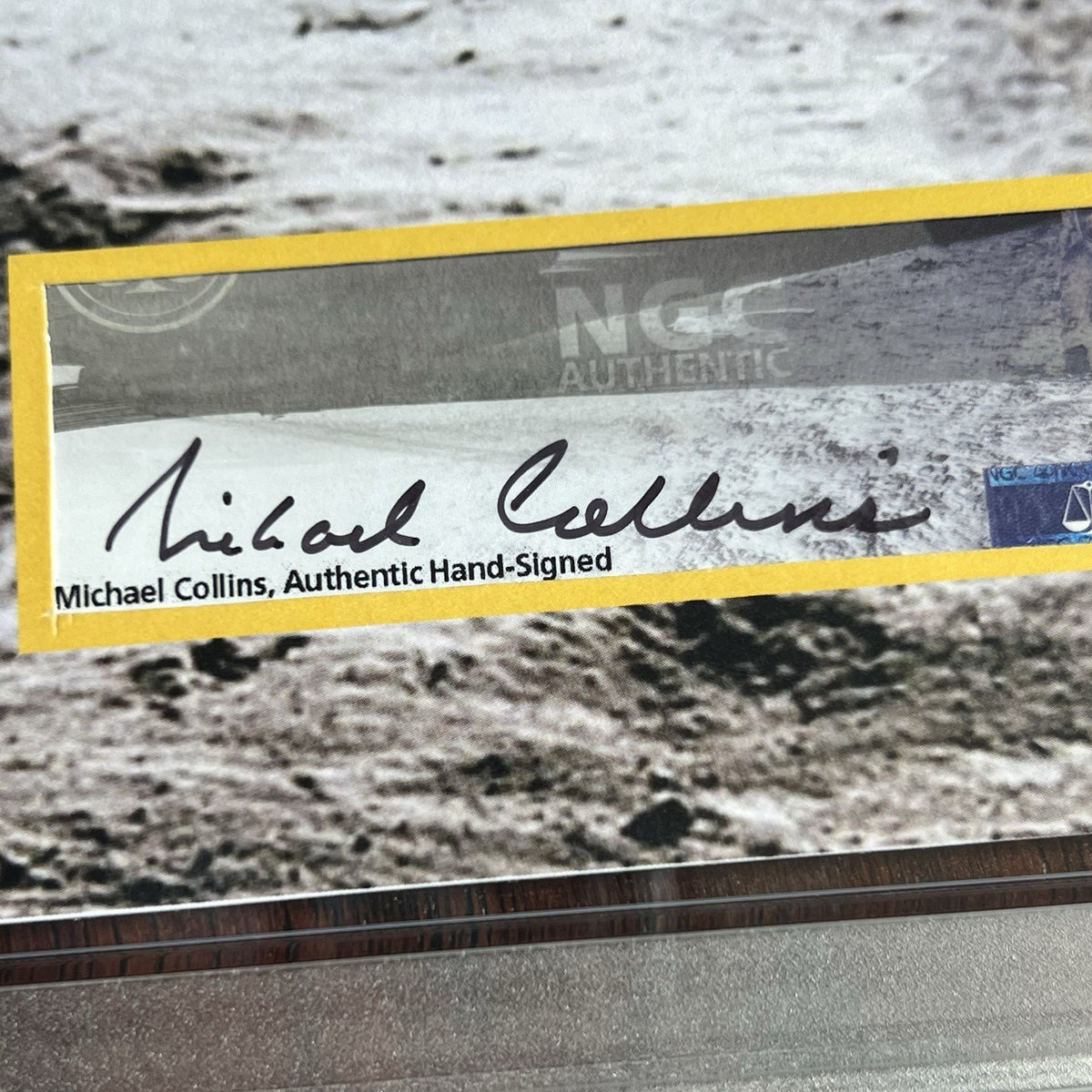 APOLLO 11 * PSA * Crew Signed Card Autographs * Neil Armstrong Aldrin Collins
