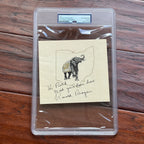 RONALD REAGAN * PSA/DNA * Autograph OHIO GOP Elephant Page Signed