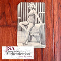 MARILYN MONROE * JSA * Autograph PINUP Photo SIGNED * How to Marry a Millionaire