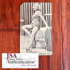 MARILYN MONROE * JSA * Autograph PINUP Photo SIGNED * How to Marry a Millionaire