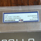 MICHAEL COLLINS * PSA * Signed CUSTOM CARD Unused NGC Label AUTOGRAPH Apollo 11