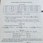 JOHN F. KENNEDY * Physics Lab Notebook Page * Signed by LEM BILLINGS Autograph