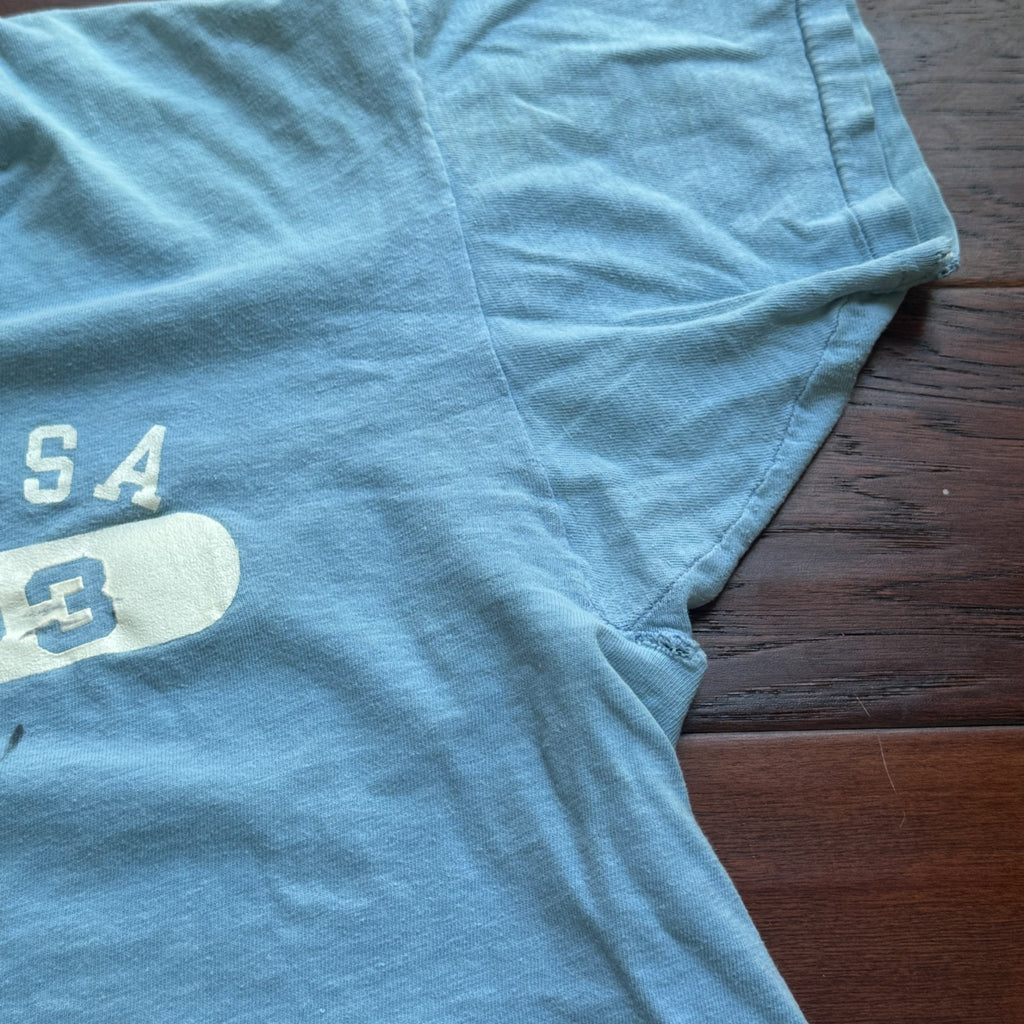 SALLY RIDE * Ride Estate Signed COA * Her Owned & Worn NASA 63 Light Blue Jersey