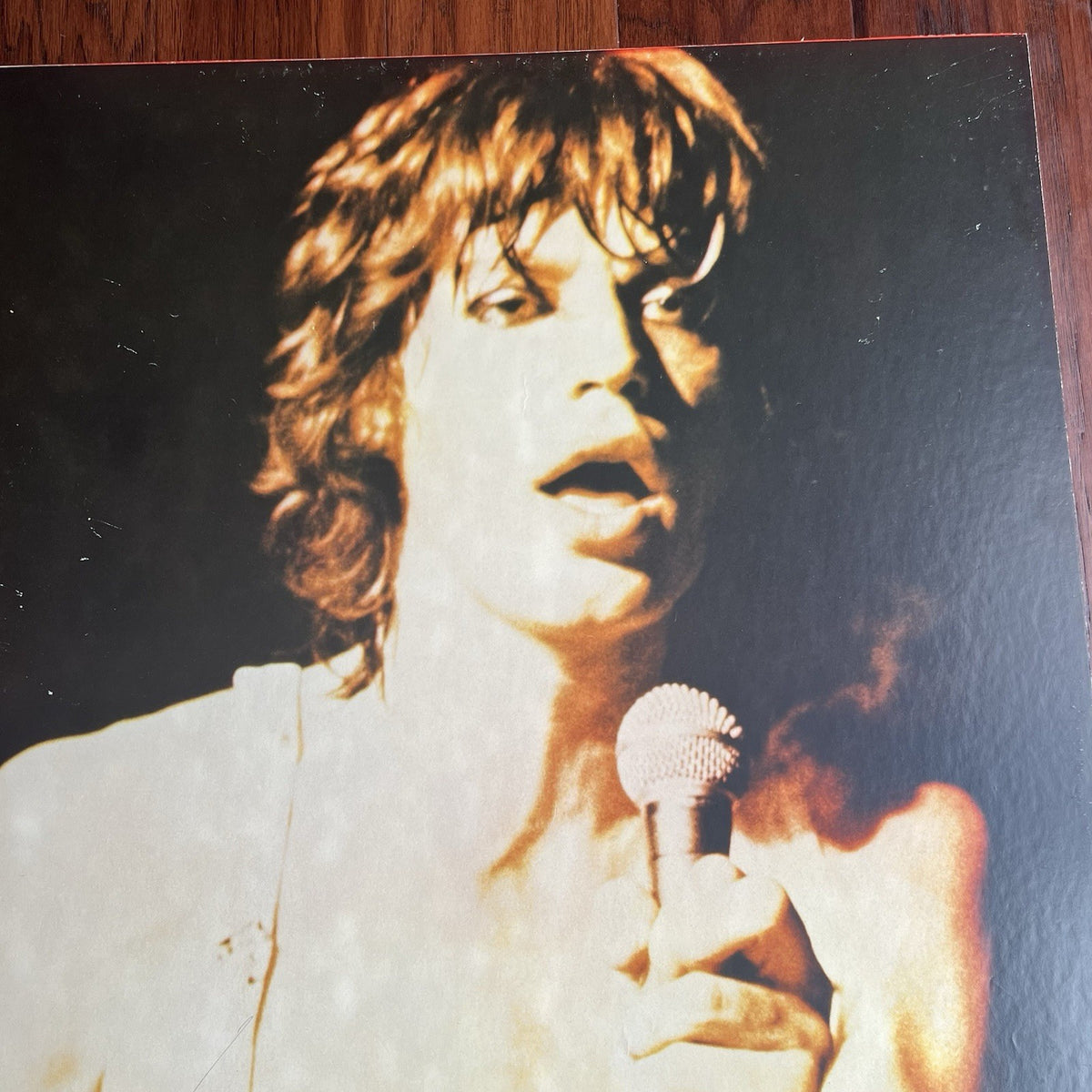 MICK JAGGER * PSA * Autograph XXL 1970s Concert Poster Signed * Rolling Stones