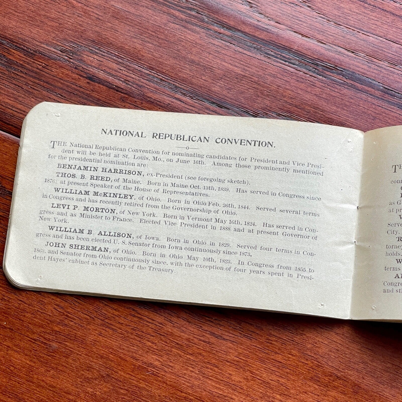 WILLIAM McKINLEY * PSA * Autograph OUR PRESIDENTS Oath of Office booklet SIGNED