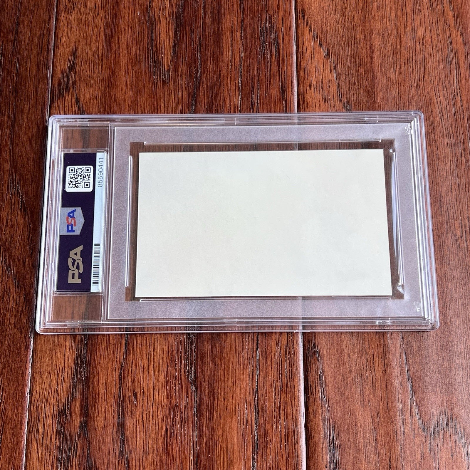 WARREN BUFFETT * PSA  Autograph Berkshire Hathaway BUSINESS CARD Souvenir SIGNED