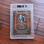 SAMUEL L. CLEMENS * PSA/DNA *  Autograph MARK TWAIN Custom Card SIGNED