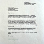 ALAN SHEPARD * JSA * Signed Letter RE: Golf Autograph * Astronaut Signature NASA
