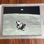 MICHAEL COLLINS * PSA * Autograph APOLLO 11 Eagle Mission Photo Signed