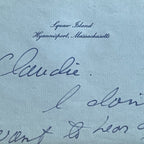 TED KENNEDY * PSA * Humorous "My Big Ass" AUTOGRAPH Note SIGNED * "The Senatoré"
