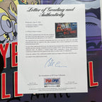 MATT GROENING * PSA Mint 9 * XL "Bart Simpson" Autograph Sketch Signed * Drawing