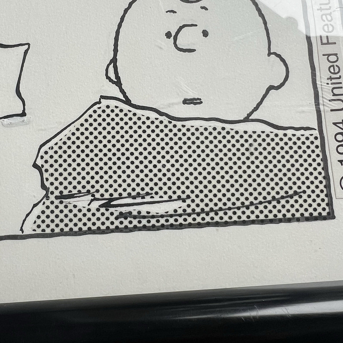 CHARLES SCHULZ * Original Signed Drawn Peanuts Artwork Comic Strip Autograph PSA