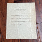 JOHN QUINCY ADAMS * PSA * Letter  Signed CERTIFYING JACKSON'S ELECTION Autograph