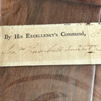 GEORGE WASHINGTON * PSA * Autograph INVALID DISCHARGE Rare Format Signed
