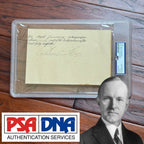 CALVIN COOLIDGE * PSA/DNA * Cut Signature AS PRESIDENT Autograph Signed