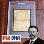 THEODORE ROOSEVELT * PSA * Autograph OUTLOOK Letter Signed 1910 Teddy President