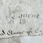 Queen MARY I * PSA * Scarce 1557 "Bloody Mary" Autograph Cut Signature Signed
