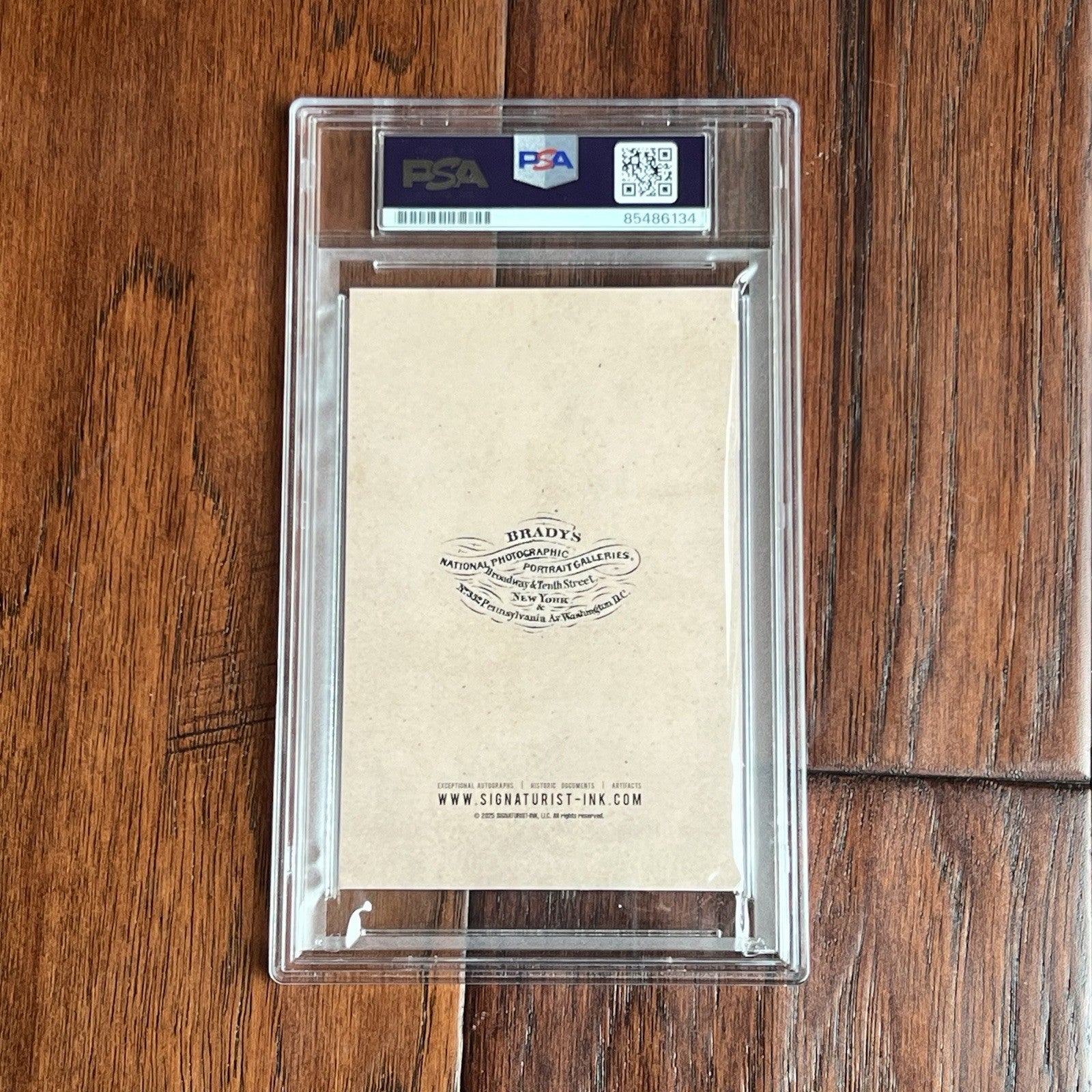 FREDERICK DOUGLASS * PSA * Autograph Cut Signature CUSTOM CARD Signed