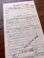 JACQUELINE KENNEDY * JSA * "Mrs. John F. Kennedy" Double (2x) AUTOGRAPH Receipt