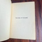 F. SCOTT FITZGERALD * PSA * 1st Ed Autograph THIS SIDE OF PARADISE Book Signed