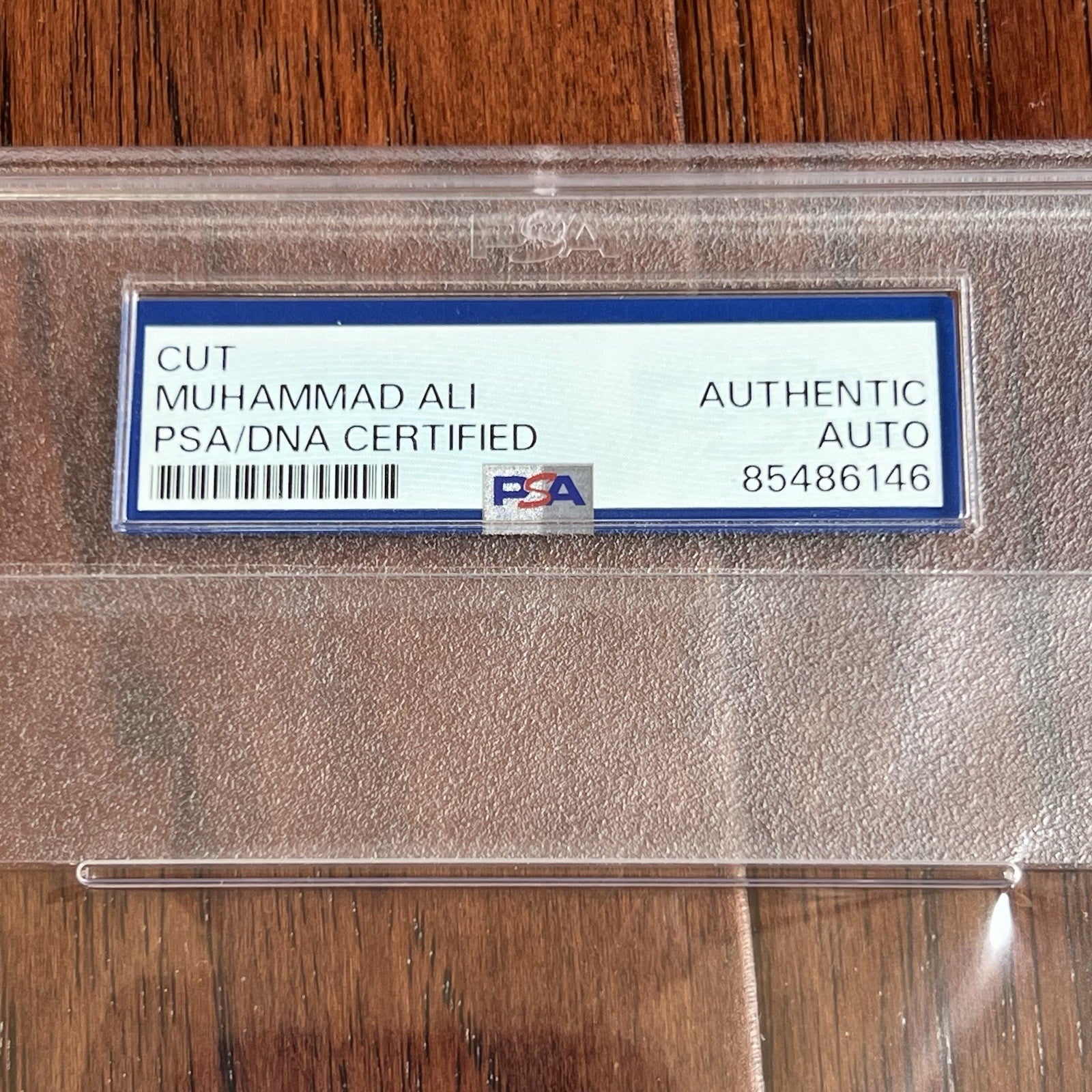 MUHAMMAD ALI * PSA/DNA * Autograph Cut Signature Signed