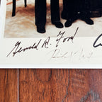 5 PRESIDENTS * PSA Ronald Reagan Richard Nixon Bush Autograph Signed Photo Five