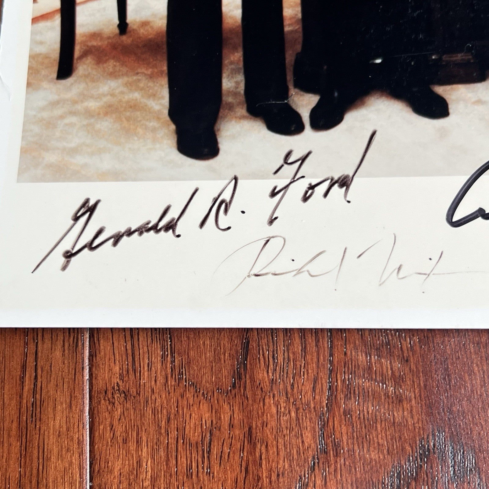5 PRESIDENTS * PSA Ronald Reagan Richard Nixon Bush Autograph Signed Photo Five