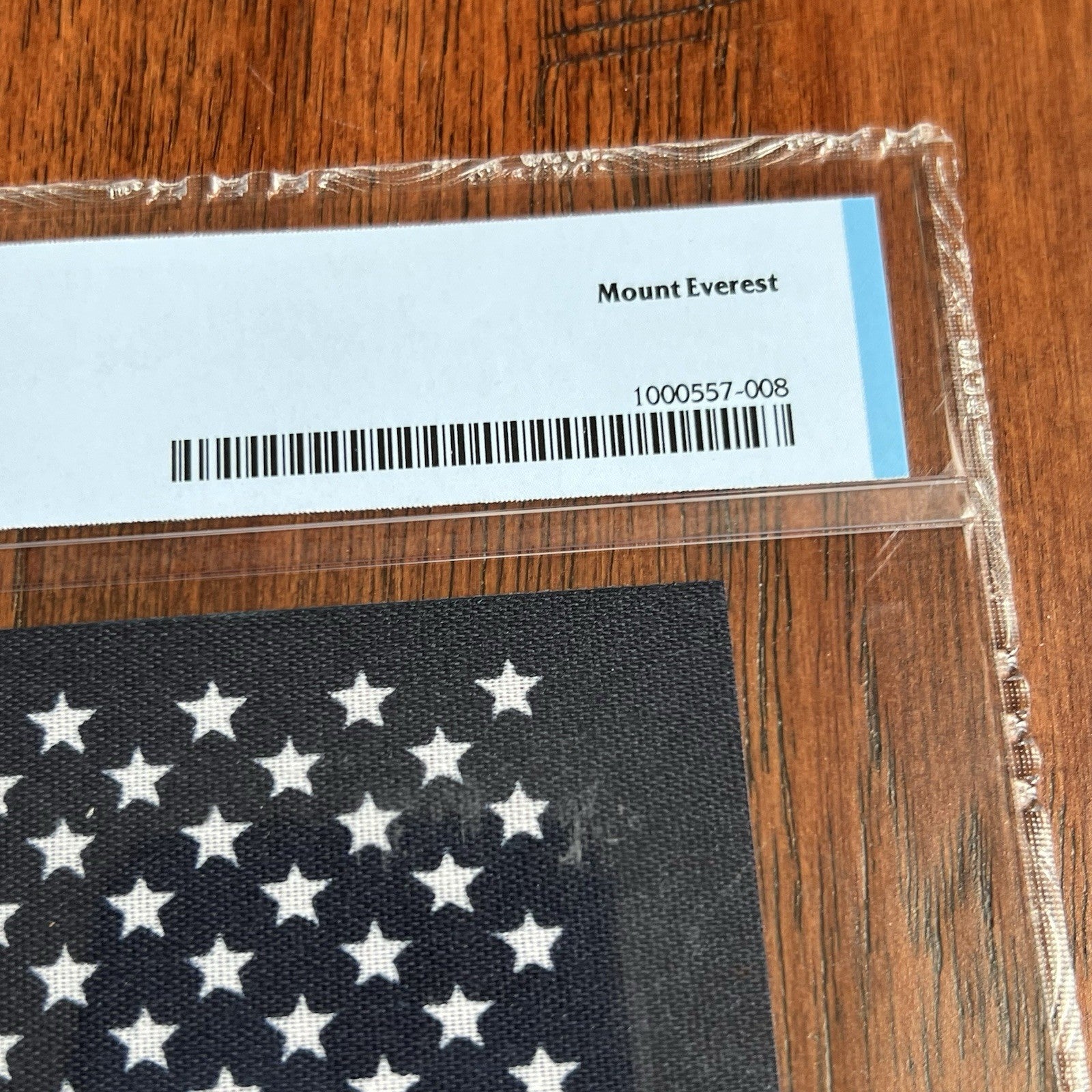 MOUNT EVEREST * CAG * GENUINE US MINI FLAG ARTIFACT CARRIED TO SUMMIT 29029 FT